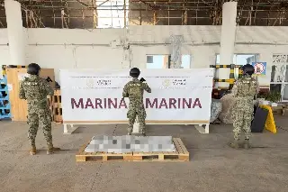 Aseguran más de 200 kilos de droga en puerto de Veracruz