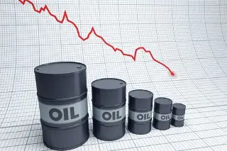 Se 'desploman' precios del petróleo, tras subida por guerra en Irán 