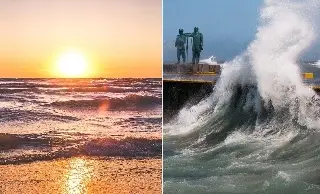 Veracruz amanece cálido y despejado; Frente Frío 40 traerá evento de norte, estas son las rachas 