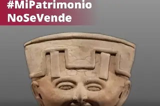 Secretaría de Cultura condena subasta en Francia con cuatro piezas arqueológicas de México