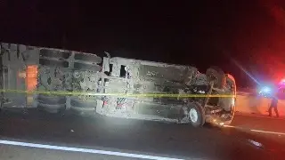 Fuerte accidente en carretera de Veracruz este viernes