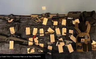 Sentencian a traficante de armas en Texas; arsenal sería vendido a criminales en México