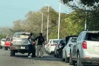 Chocan en Nuevo Veracruz 