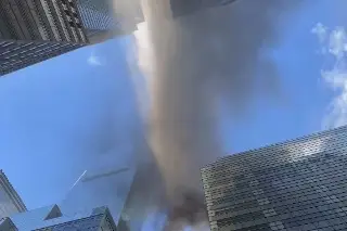 Incendio en un edificio en pleno Manhattan, cerca del desfile de San Patricio (+Video)
