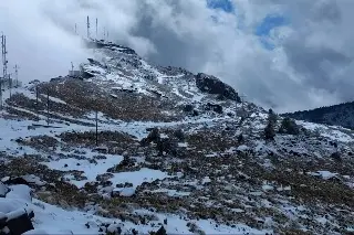Nevada en Cofre de Perote y Pico de Orizaba