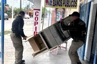 Oluta: Aseguran máquinas tragamonedas; hay un detenido