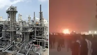 Conflicto en Medio Oriente: Arabia confirma impacto de misiles iraníes en dos refinerías