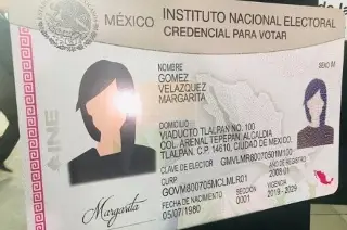 ¿Cómo será la nueva credencial de elector?