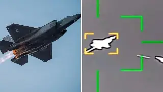 Irán impactó un caza furtivo F-35 de EU con misil antiaéreo; avión aterrizó de emergencia (+VIDEO)