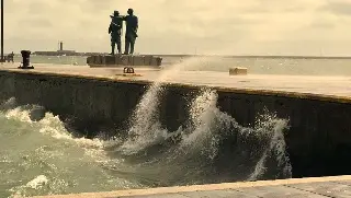 ¿En qué año el norte superó los 250 km/h en Veracruz?