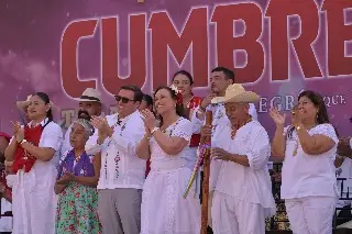 Rocío Nahle destaca mosaico cultural de Veracruz durante Cumbre Tajín 2026 