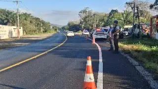 Hay cierre parcial de circulación en carretera de Veracruz; esta es la razón 