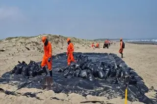 ¿Qué hacer si tocas el petróleo derramado en el mar?