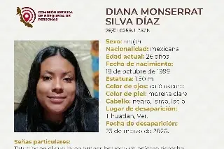 Desaparece joven mujer al norte de Veracruz; estas son sus características 