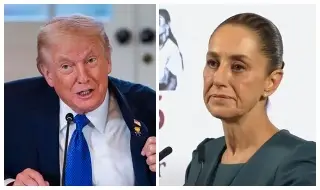 Trump recrea llamada telefónica con Sheinbaum sobre el Golfo de América