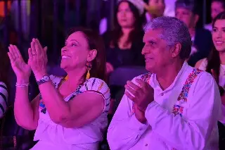 Rocío Nahle rechaza que su esposo cobre doble pensión en Pemex