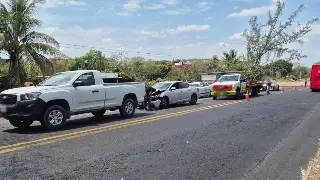 Hay cierre parcial de circulación en carretera de Veracruz, ¿A qué altura?