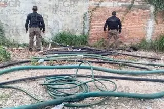 FGR realizan 2 cateos al norte de Veracruz; esto aseguraron 