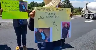 Familias en Perote exigen a Fiscalía informar sobre doble homicidio de ejidatarios