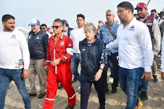 Playas de Alvarado, limpias y listas para visitantes tras supervisión de Semarnat: Alcalde