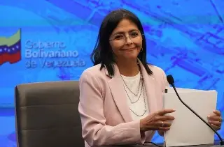 EU retira de su lista de sancionados a Delcy Rodríguez, presidenta interina de Venezuela