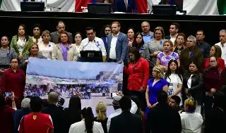 Morena en Congreso de Veracruz rechaza politizar derrame de petróleo en Golfo de México