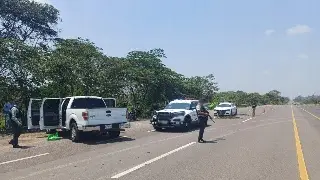 Cierre parcial de circulación en carretera de Veracruz 