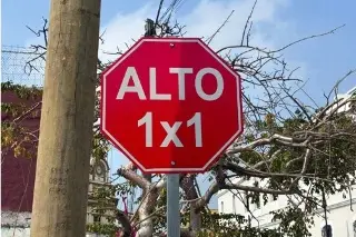 ¡Evita multas! Estos son los cruces en los que debes respetar el 1x1 en Veracruz