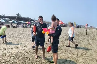 Localizan a 3 menores extraviados  por vacaciones de Semana Santa en 2 playas de Veracruz
