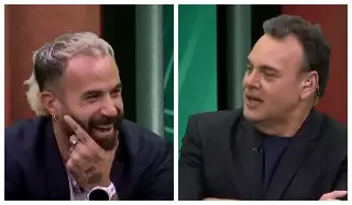 David Faitelson protagoniza pelea con exfutbolista en programa en vivo (+Video)