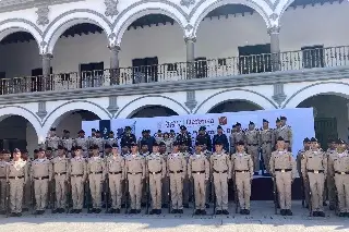 Realizan ceremonia de protesta de Banderas de Personal del Servicio Militar