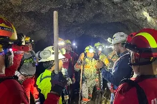 Localizan con vida a segundo trabajador de la mina Santa Fe, en Sinaloa