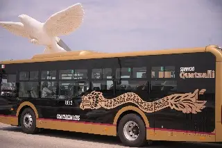 Choferes de camiones Quetzalli denuncian largas jornadas de trabajo