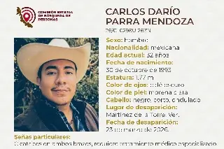 Desaparece hombre al norte de Veracruz; estas son sus características 