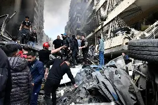 Macrón insiste que  alto al fuego en Medio Oriente debe incluir a Líbano