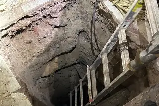 Inhabilitan túnel en Sonora con dirección a EU y detienen a presunto delincuente