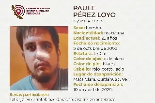 Joven desaparece en Cuitláhuac, Veracruz; estas son sus características 