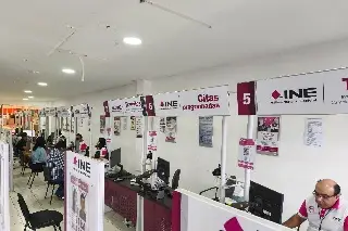 Olvídate de las filas: este módulo del INE en Veracruz te atiende sin cita