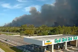 Crece un incendio forestal en Florida y obliga a evacuaciones masivas