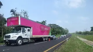 Tome precauciones; hay cierre parcial en carretera de Veracruz 