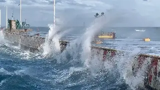 ¿Cuándo serán las rachas máximas del viento del norte en Veracruz?