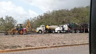 Reportan tráfico en kilómetro 13.5 y carretera Veracruz-Cardel; esta es la razón