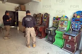 FGR asegura 19 máquinas tragamonedas; checa en que municipio de Veracruz
