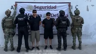 Detienen a 2 presuntos integrantes de 'Los Chapitos' por operativos en Mazatlán, Sinaloa