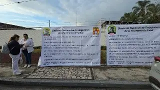 Paro en Salud en Orizaba; 600 trabajadores exigen respuesta