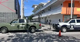 Fuerte movilización policiaca en las bajadas