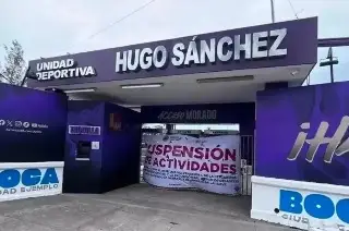 Reubican a atletas de Boca del Río ante cierre de Unidad Deportiva Hugo Sánchez