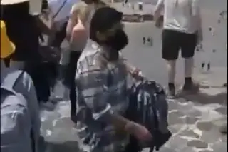 Revelan nuevas imágenes del atacante previo a balacera en Teotihuacán (+Video)