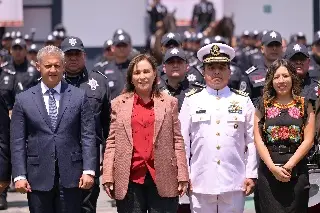 Rocío Nahle anuncia compra helicópteros y sube 15% salario a policías: