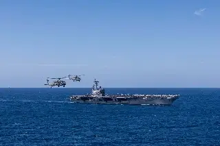 Otro portaviones de EU llega a Oriente Medio cerca de Irán